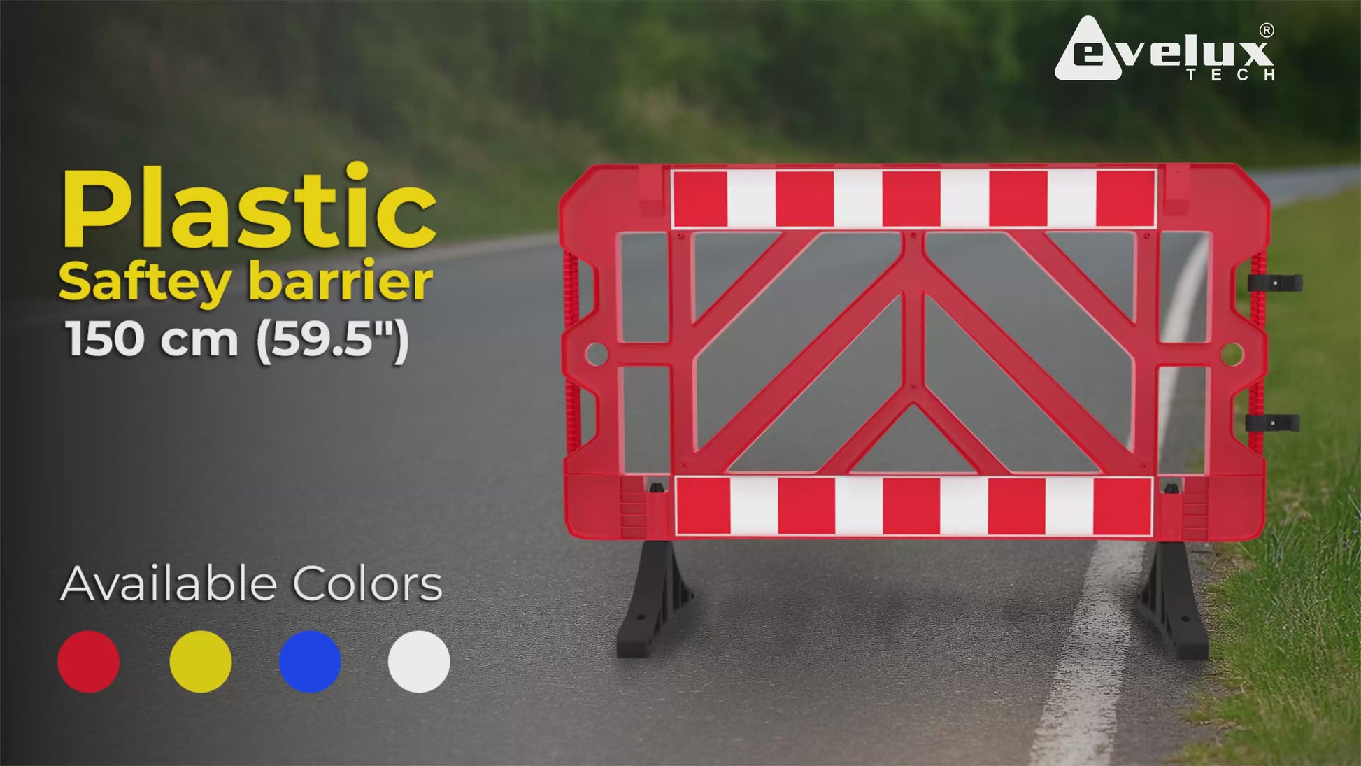 Plastic Safety Barrier