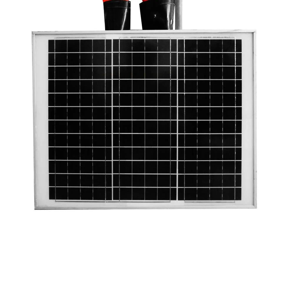Solar Construction Robot with Panel