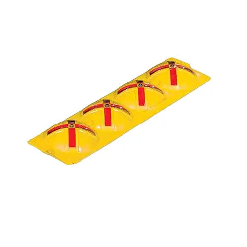 traffic seprator yellow