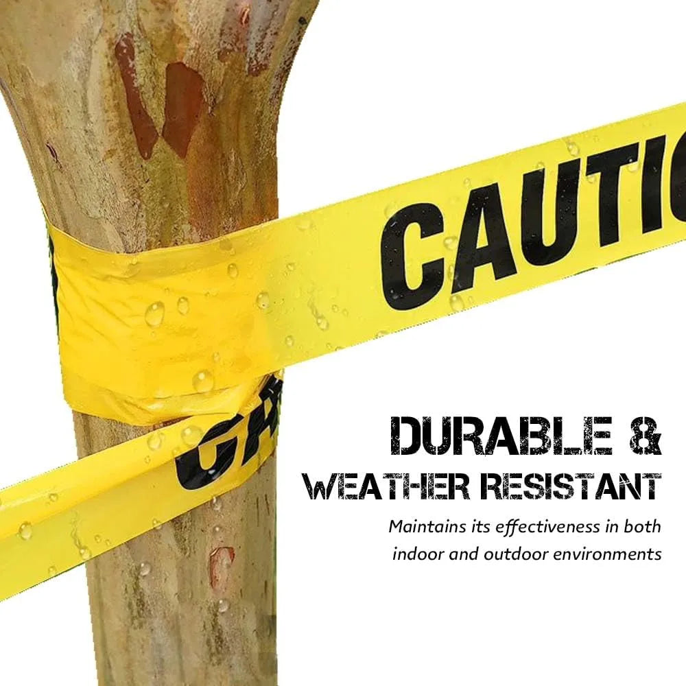 warning tape water resistant