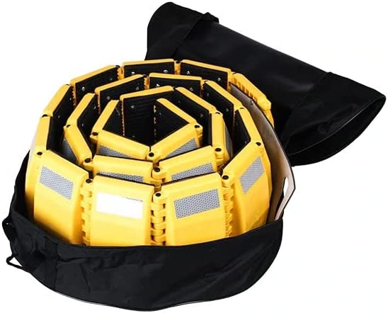 Foldable Heavy Duty Traffic Speed Hump Yellow 350 CM - Biri Group