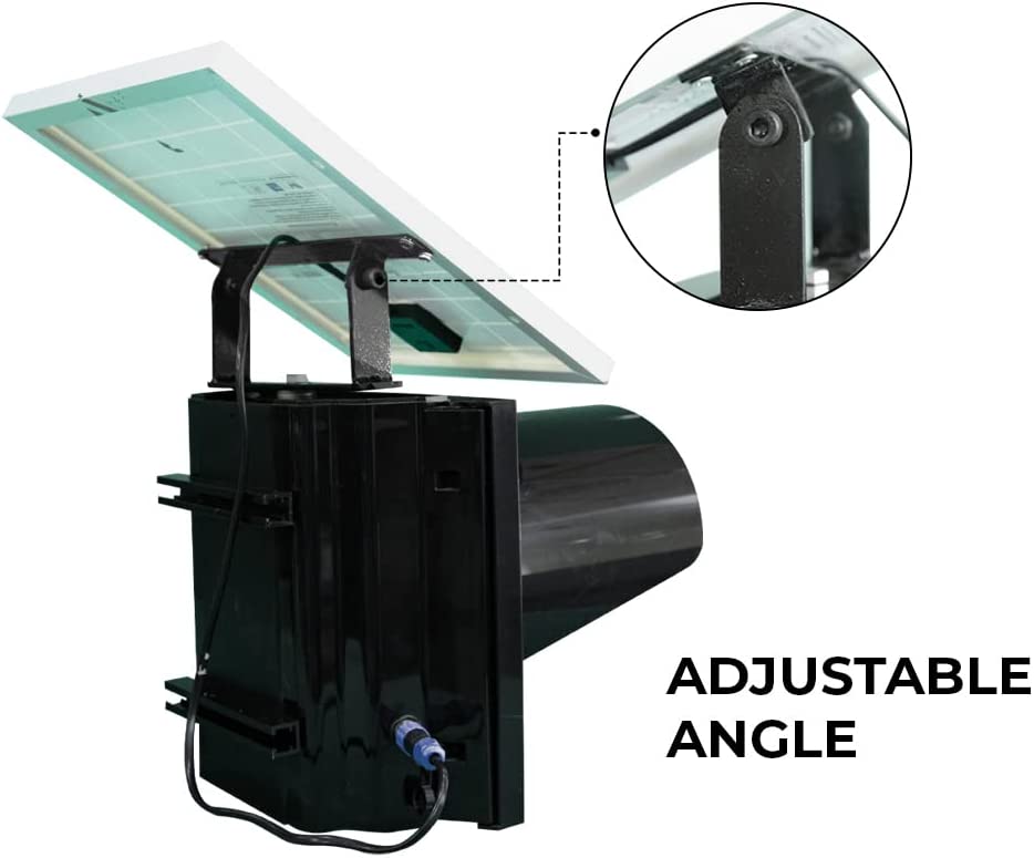 Adjustable Warning Light LED 300mm Solar