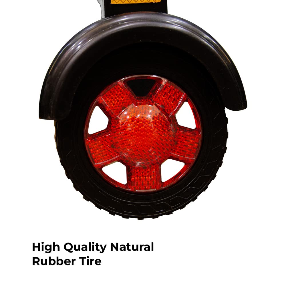 4 Meter Aluminum Extendable Barrier With Rubber Tire