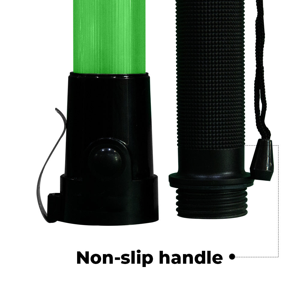 Battery Powered Traffic Baton With Non Slip Handle