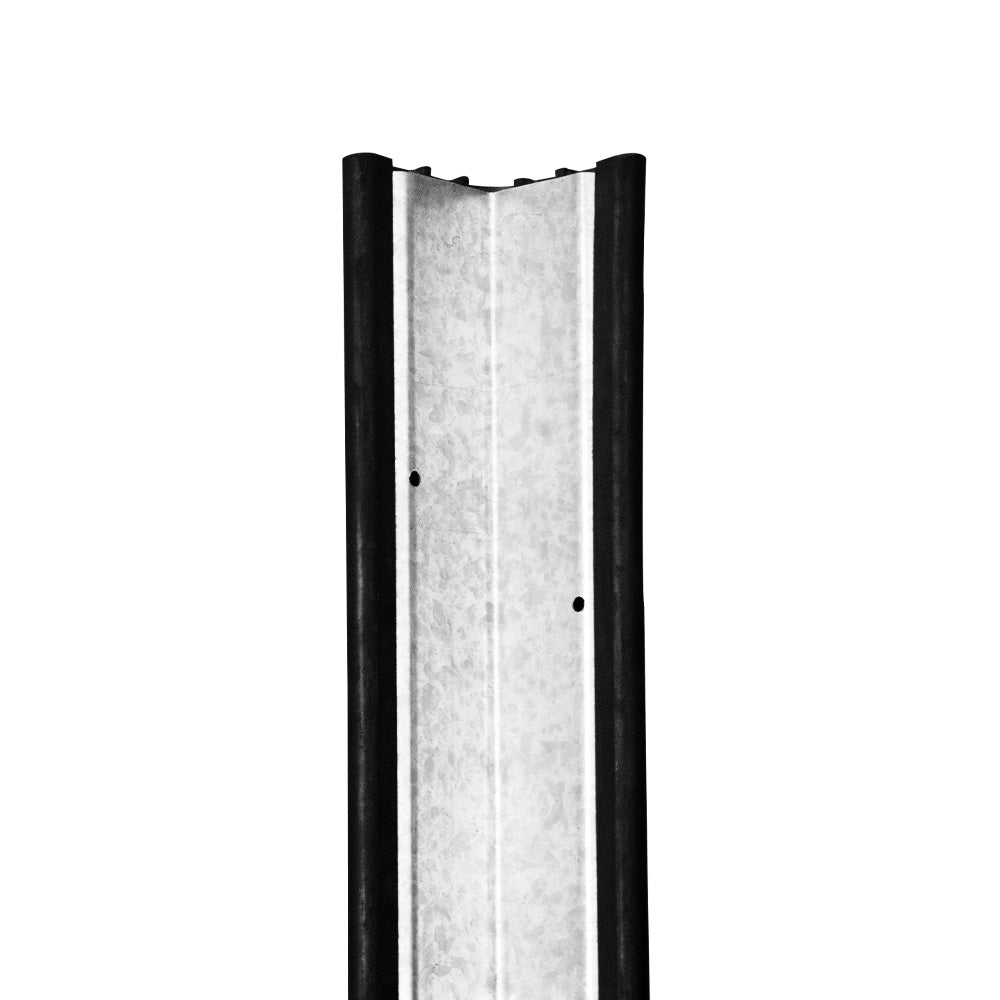 Corner Guard Rubber Black GI Plate 75x75x100CM - Biri Group