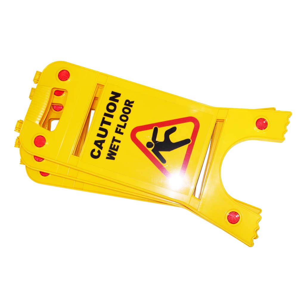 Foldable Caution Wet Floor Sign