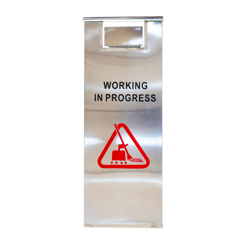 Freestanding Warning Sign