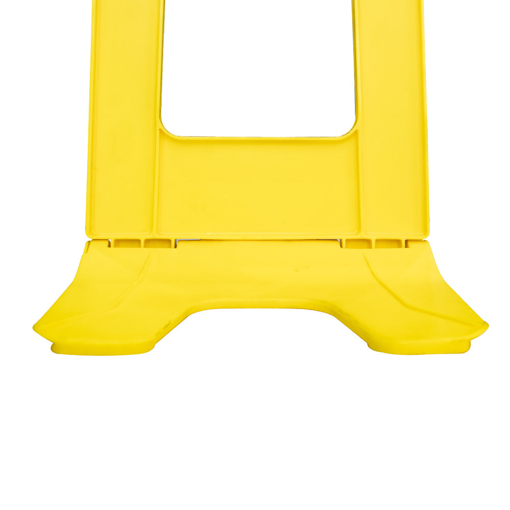 Freestanding Caution Wet Floor Sign Yellow