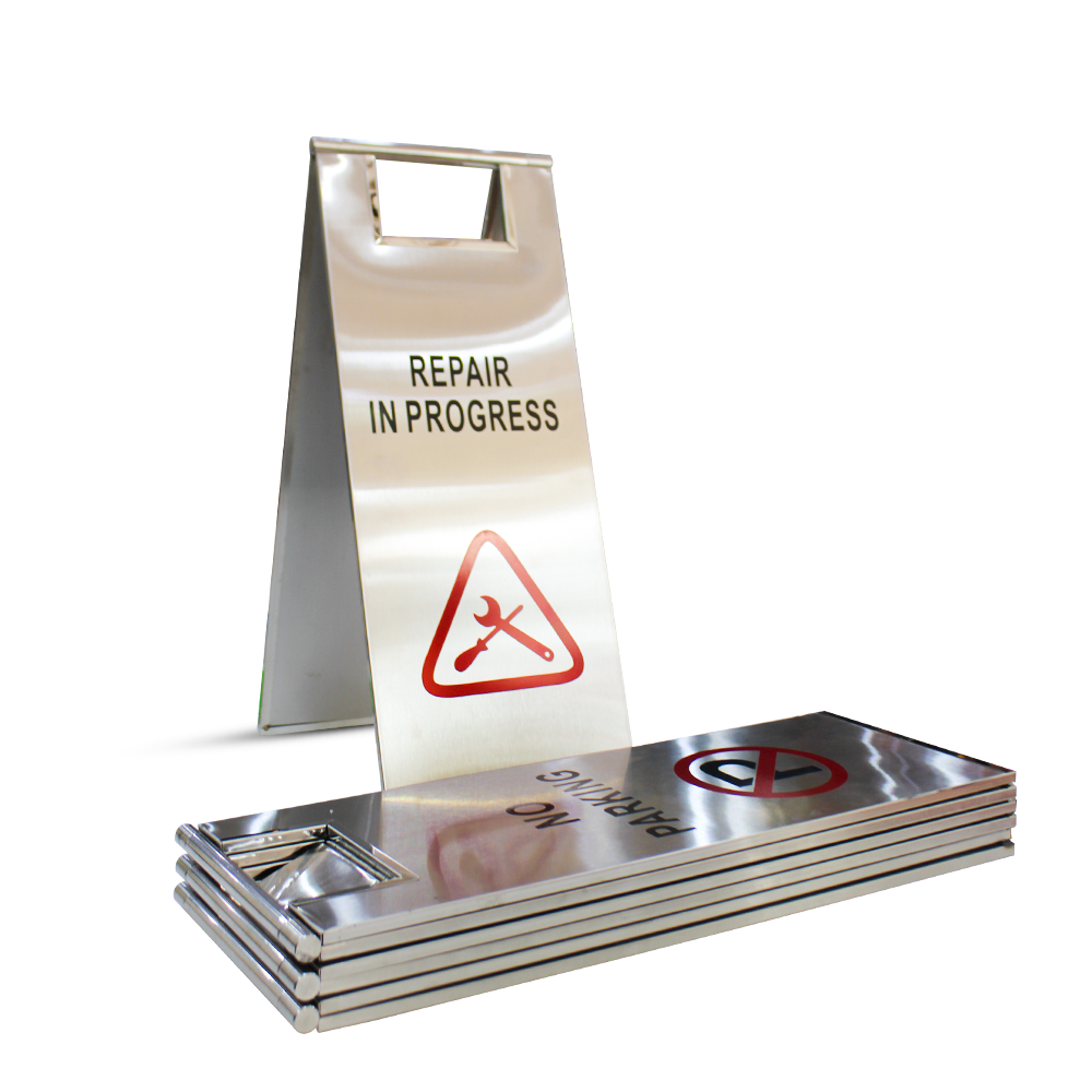 Freestanding Warning Sign
