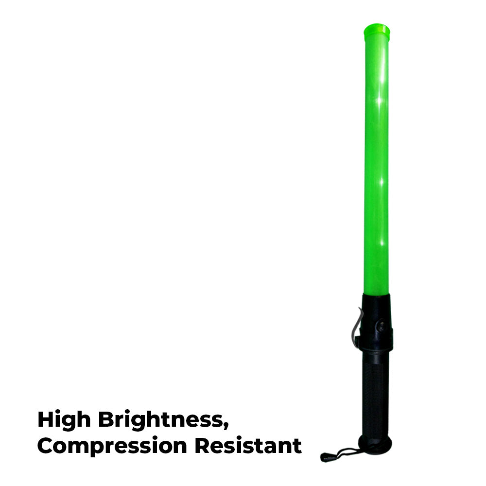 High Visibility Battery Powered Traffic Safety Wand Baton