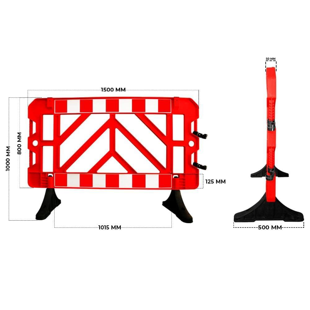 Pedestrian Control Barricade