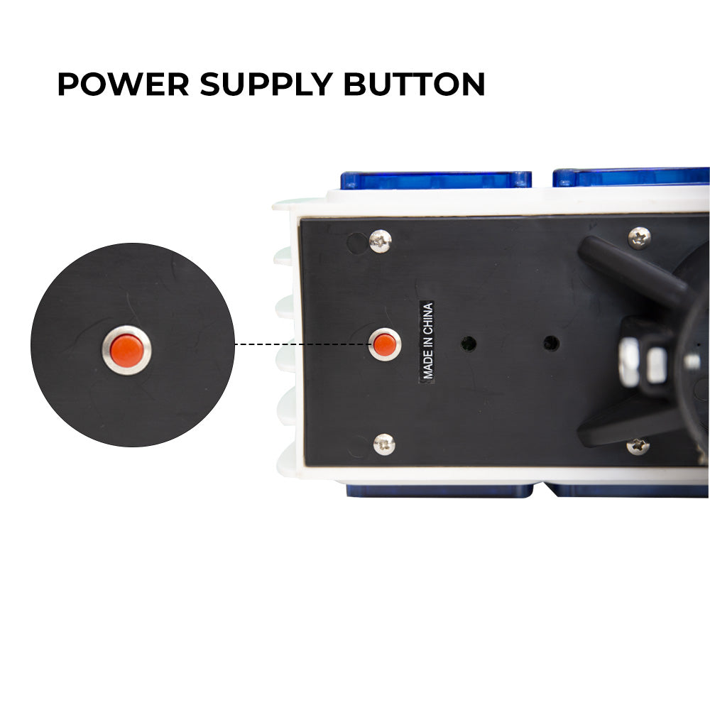 Red & Blue Solar Led Strobe Light