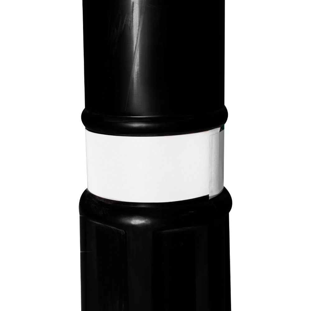 Road Safety Post With Reflective Tape