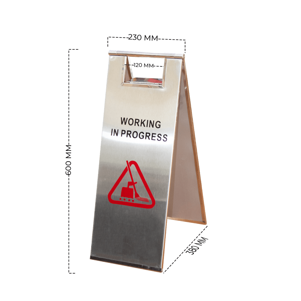 Work In Progress Warning Sign