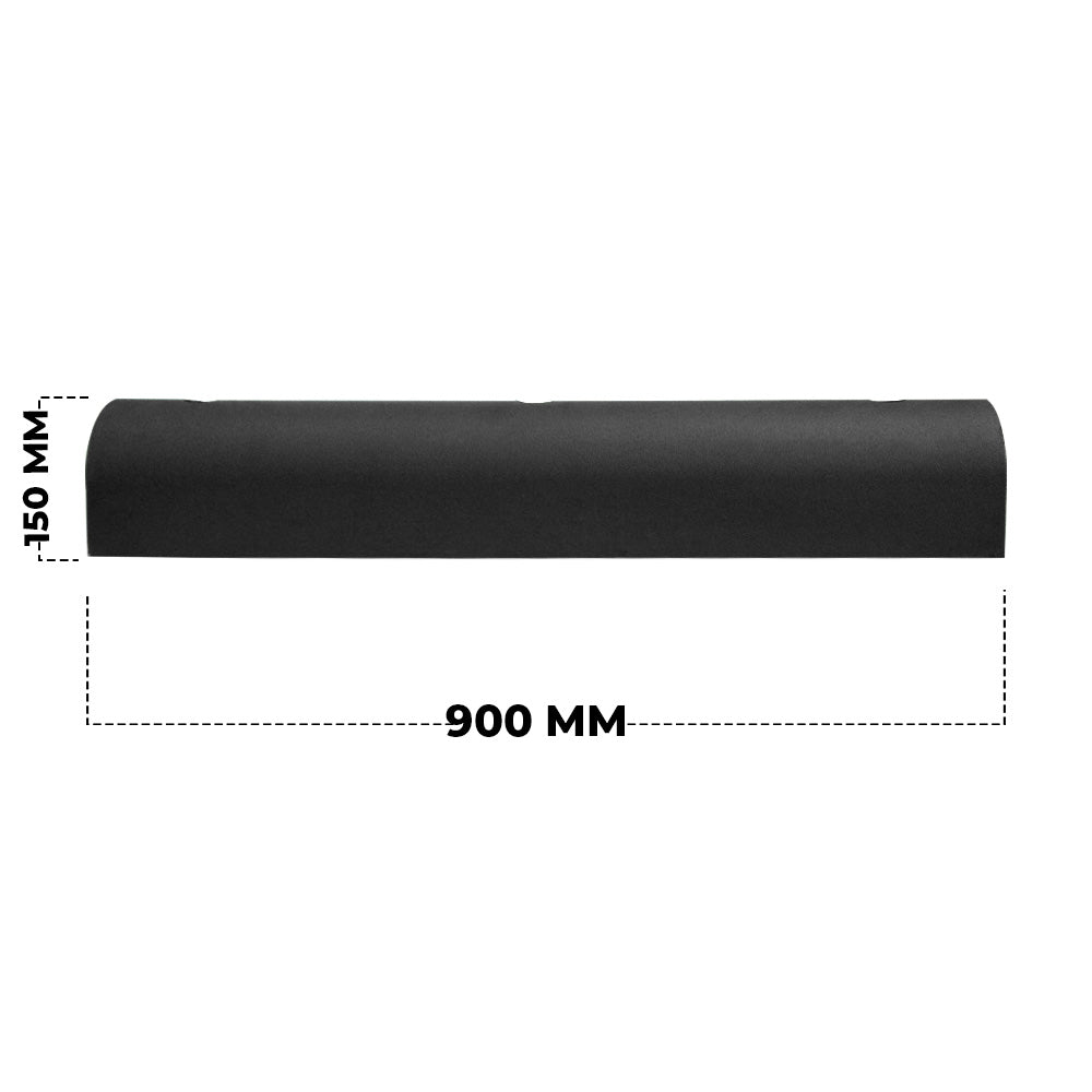 Wall Fender D Type 900x150x150 Black - Biri Group