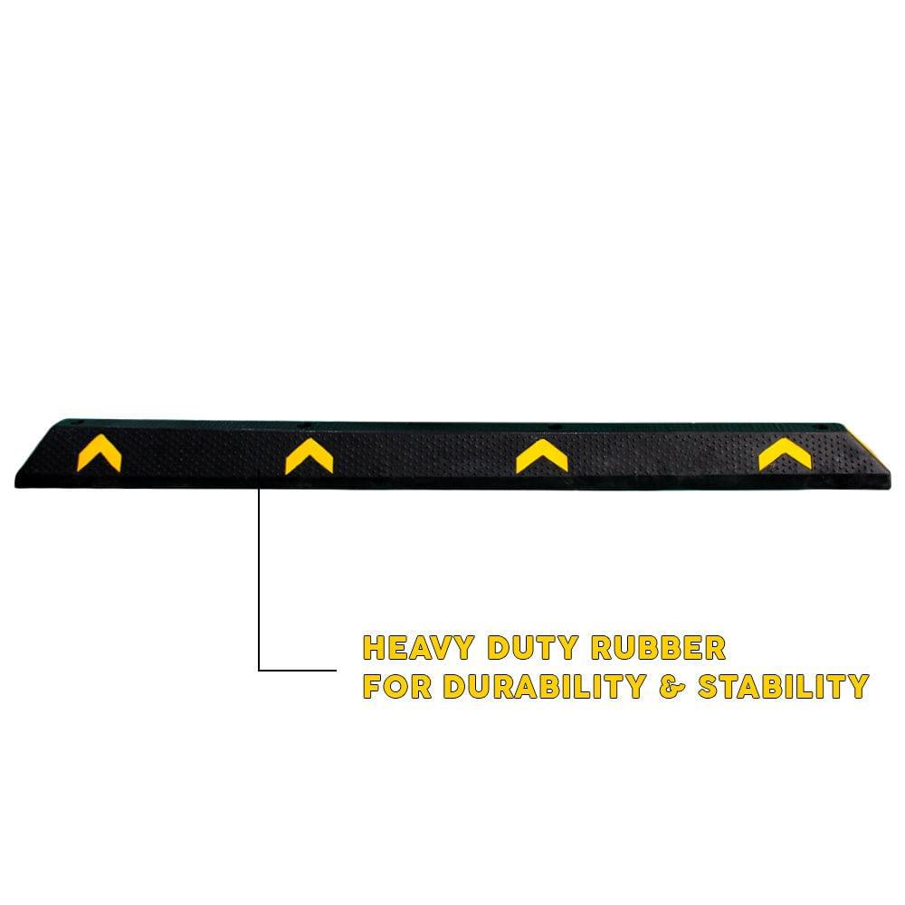Heavy Duty Rubber Tire Stopper