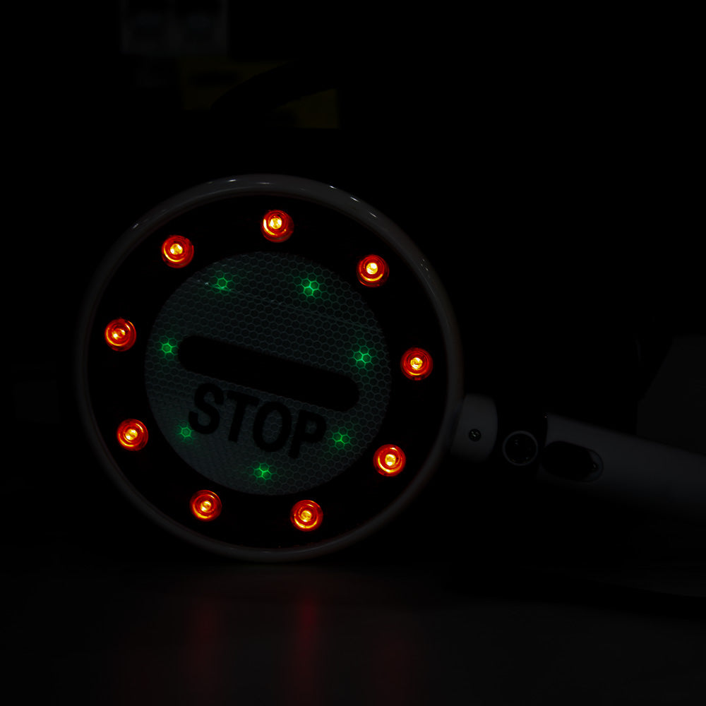 Battery Bi- Directional Warning 16 LED Traffic Safety Baton - Biri Group