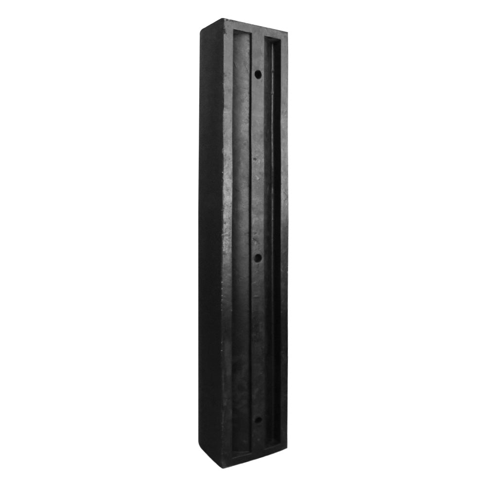 Wall Fender D Type 900x150x150 Black - Biri Group