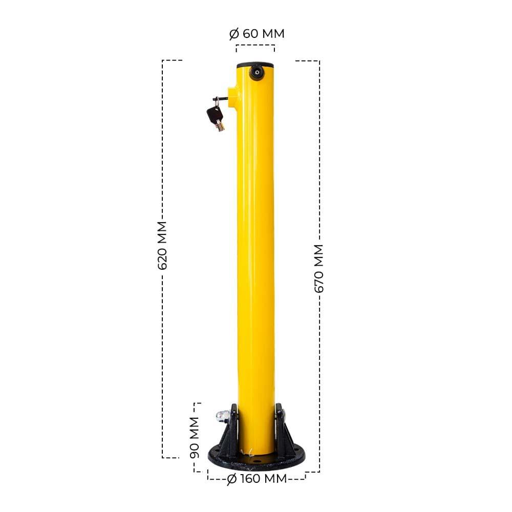 metal parking lock from birigroup.ae