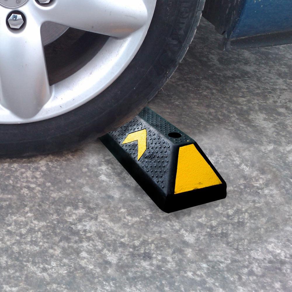 Vehicle wheel stopper