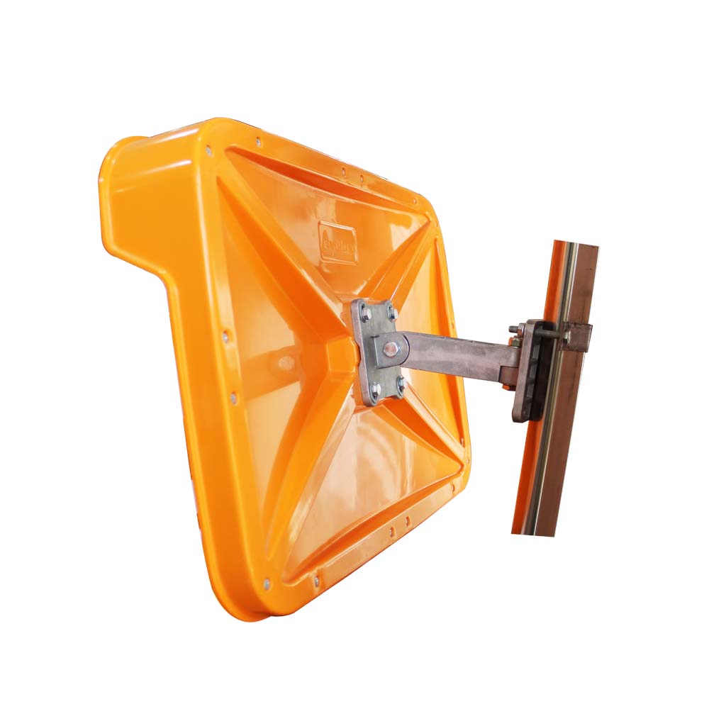 Convex Safety 40x60CM Wide Angle Visible Rectangular Mirror - Biri Group