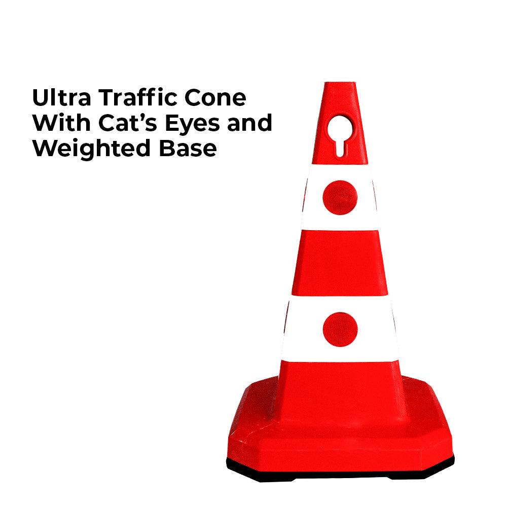 Ultra Traffic Cone With Weighted Base