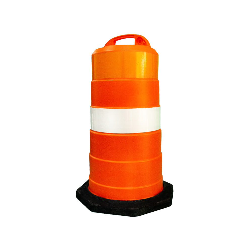Traffic Safety Drum 75cm - Orange - Biri Group