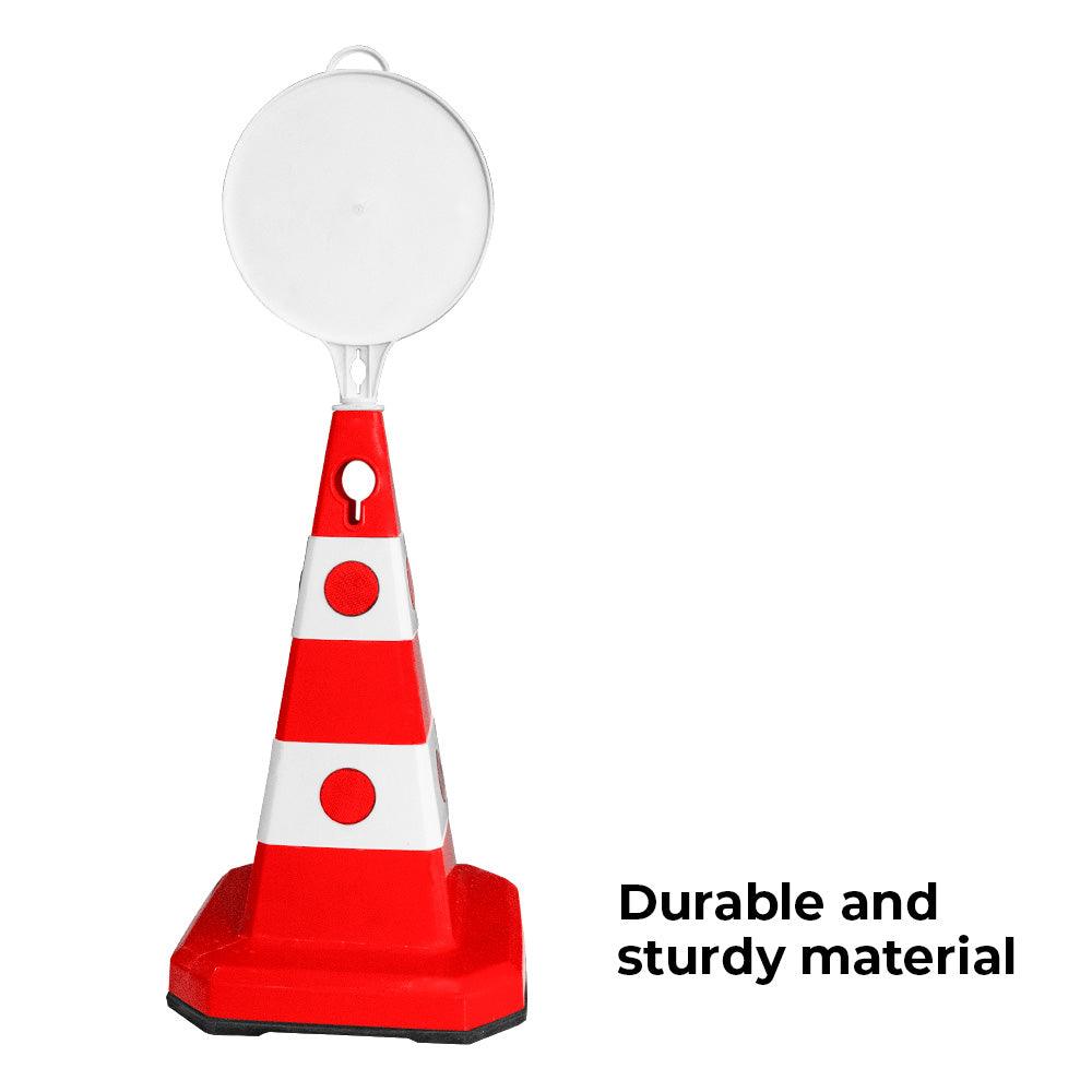 Cat Eye Lenses Traffic Cone Red