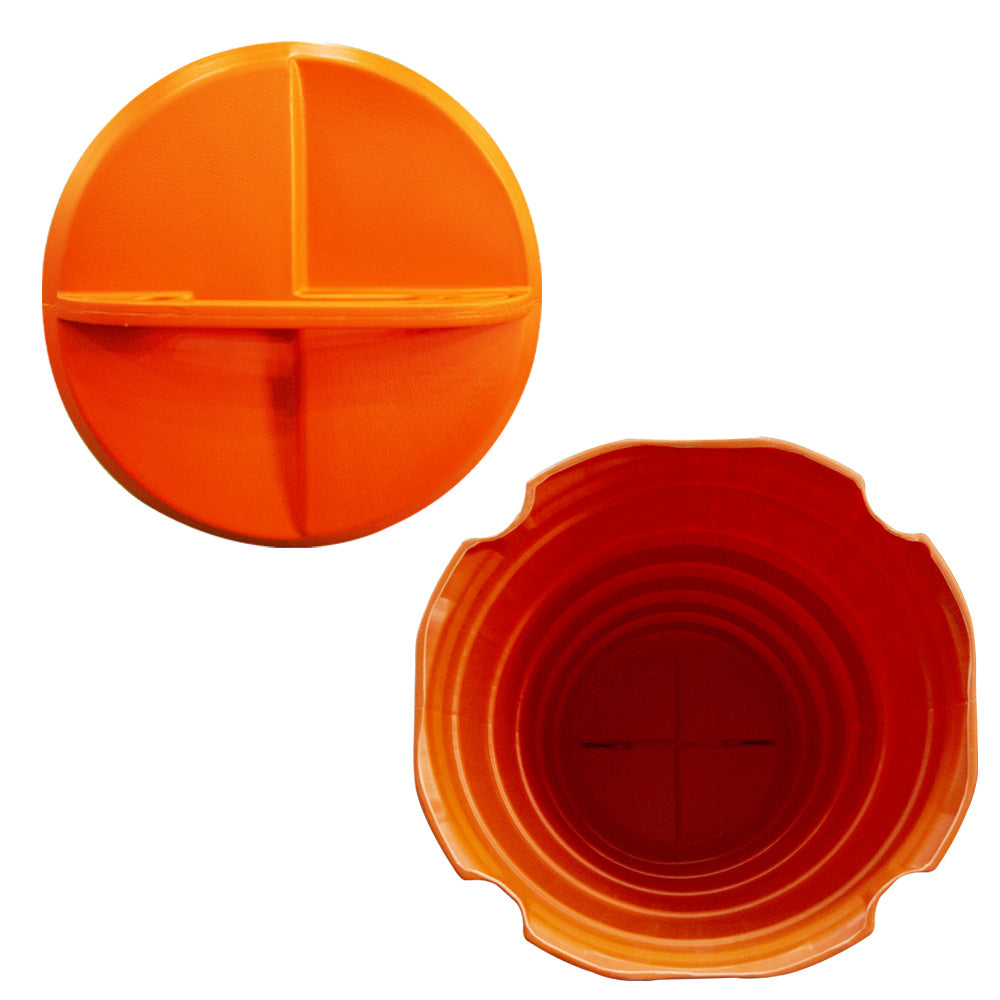 Traffic Safety Drum Orange 1.1M 15KG - Biri Group