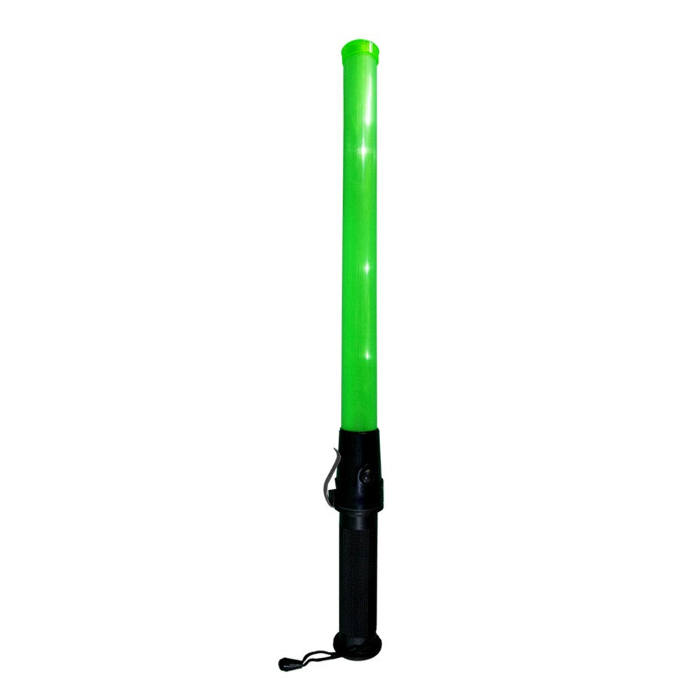Battery Powered Traffic Safety Wand Baton LED Light - Green - Biri Group