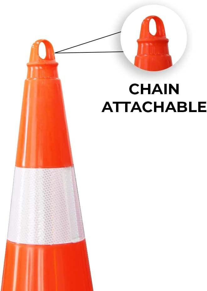 Road Safety Cone With Chain Hole