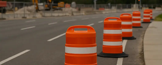 How a Traffic Safety Drum Improves Roadside Safety and Driver Awareness