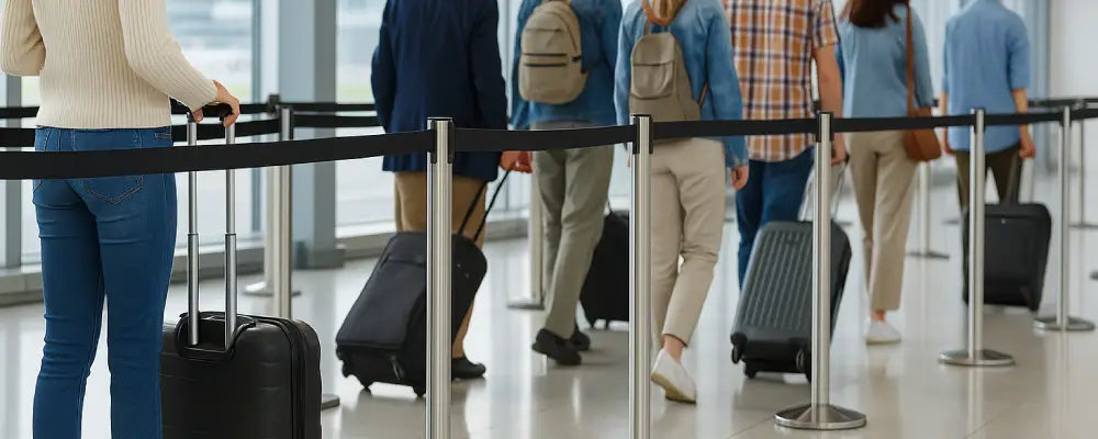 How to Choose the Right Queue Barrier System for Events, Airports, and Retail Spaces