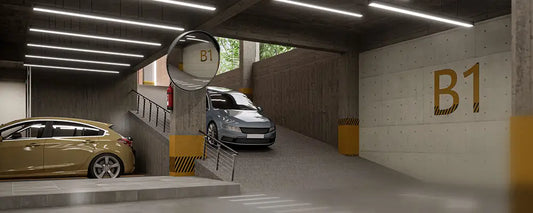 Top Uses of Convex Mirrors for Safety in Parking Lots and Driveways