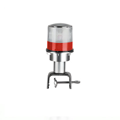 Solar Warning Light 360 Yellow and Red