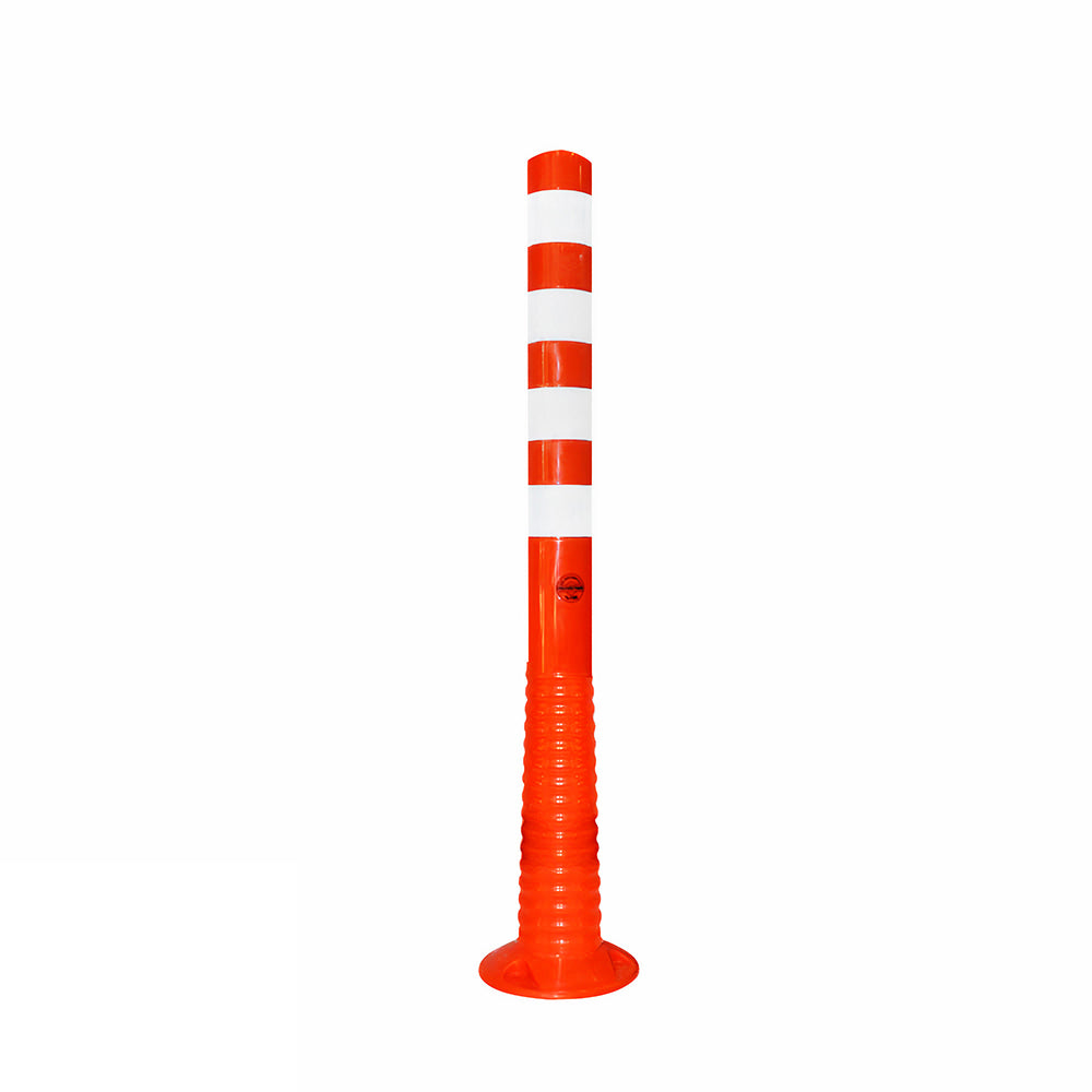 Reflective Flexible Traffic Post for Road Safety 100x 8CM - Biri Group 