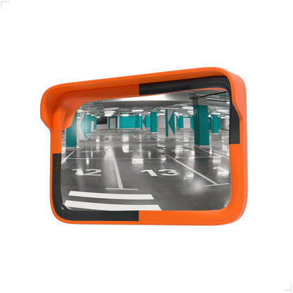 Premium Safety Convex Mirror - 40× 60CM | Traffic & Security Mirror with Wall & Pole Mount