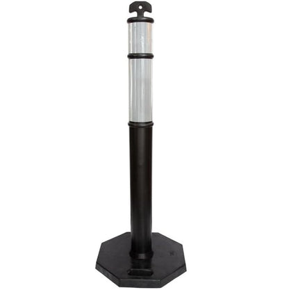 Black Traffic Safety Delineator Post 110CM