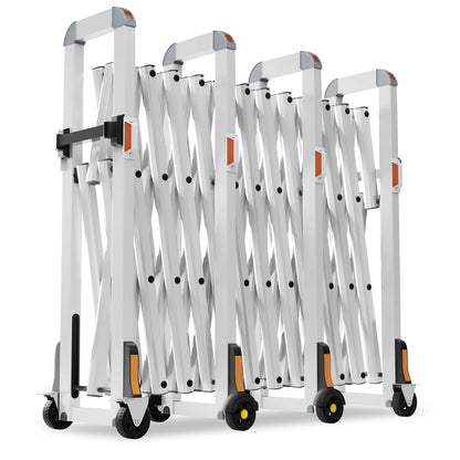 4 Meter Aluminium Extendable Safety Barrier | Foldable Expandable Crowd Control Barrier