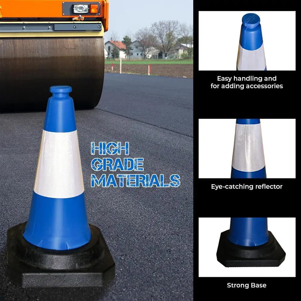 Traffic Safety Cone 50CM - Blue