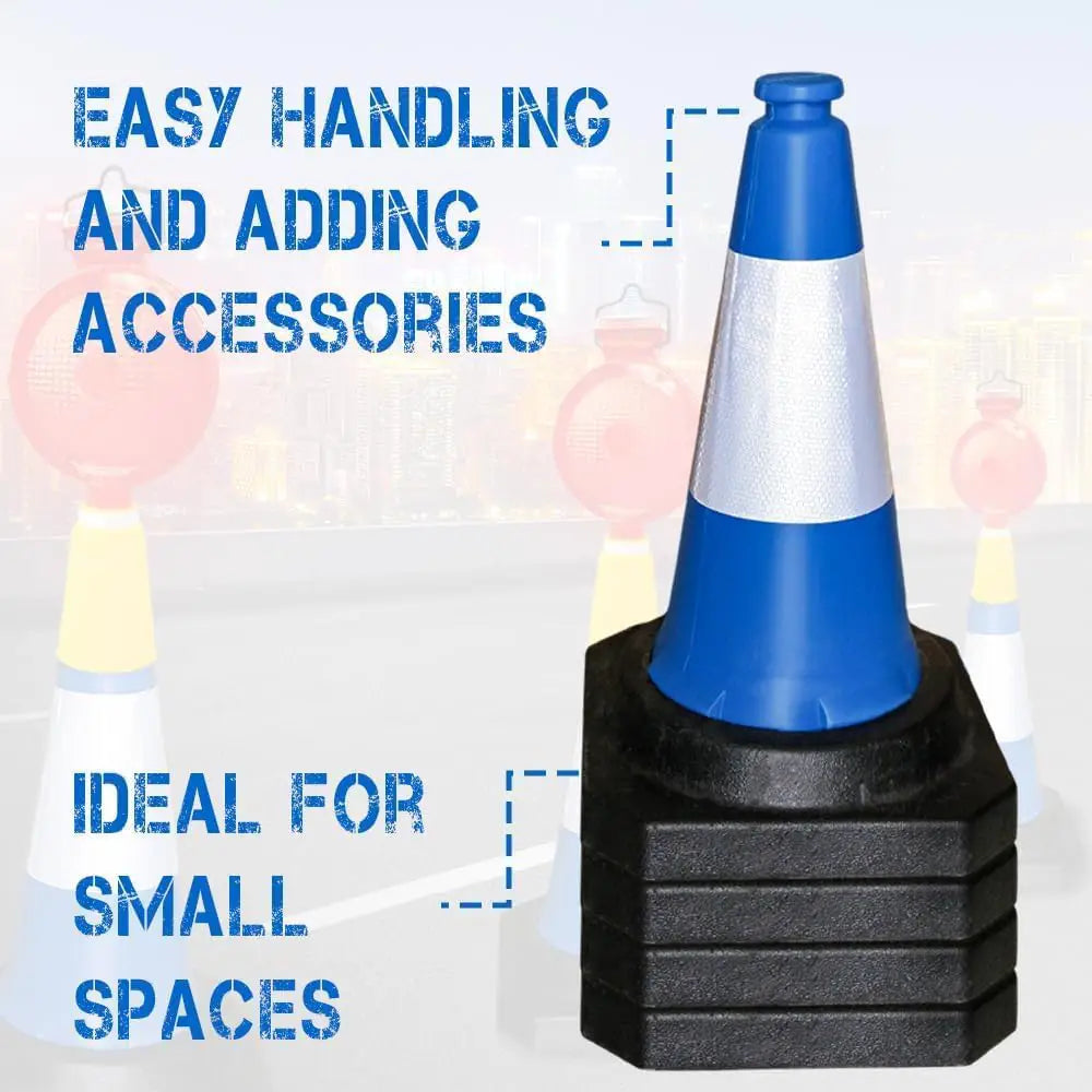 Traffic Safety Cone 50CM - Blue
