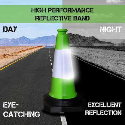 Traffic Safety Cone 50CM - Green
