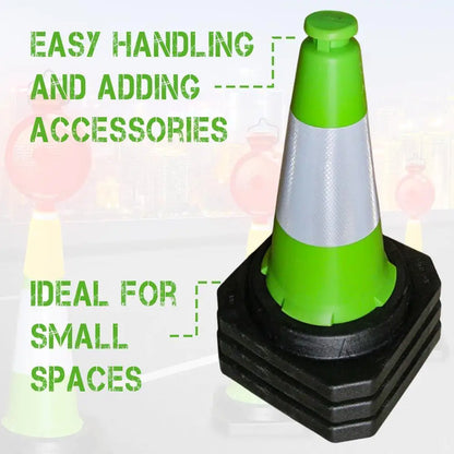 Traffic Safety Cone 50CM - Green
