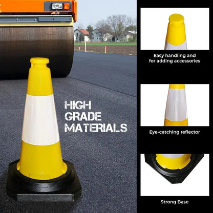 Traffic Safety Cone 50CM - Yellow
