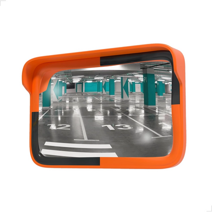 Safety Convex Mirror 80× 60CM | Rectangular Wide-Angle Blind Spot Mirror