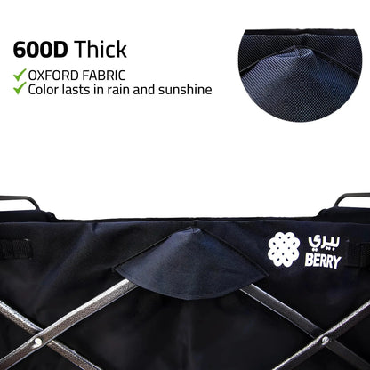 80 kg foldable outdoor heavy duty black