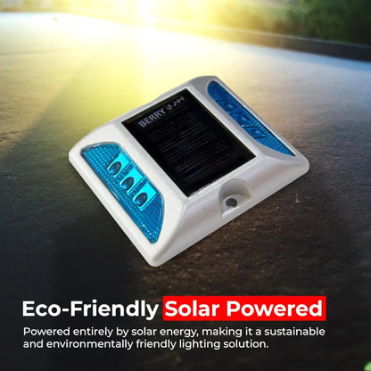 Aluminum Solar Road Stud Light Reflective - Blue