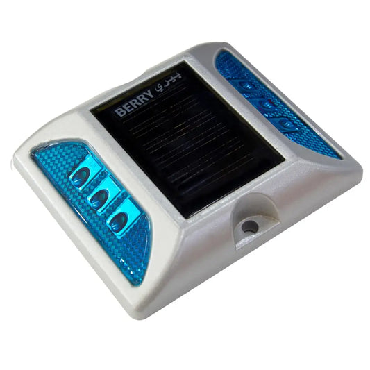 Aluminum Solar Road Stud Light Reflective - Blue