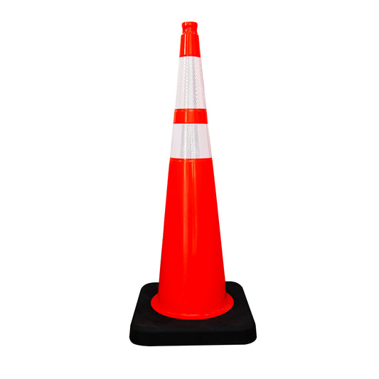 Traffic Cone with Black Base - 90cm