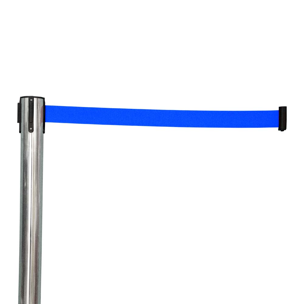 Blue Retractable Belt